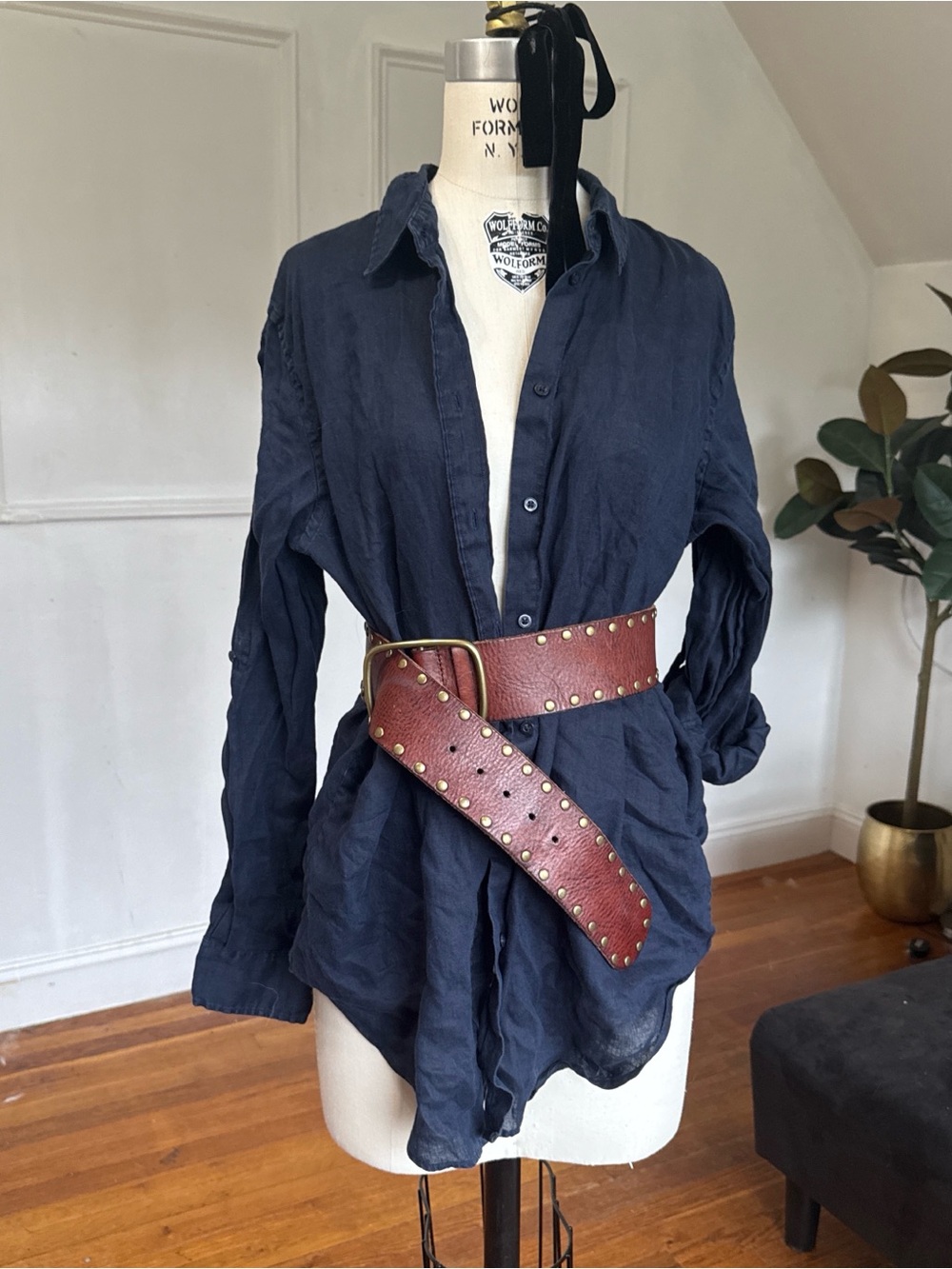 Polo by Ralph Lauren Navy Button-Down Shirt